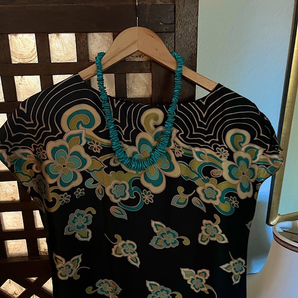 Peruvian Connection Silk Dress - Picture 11 of 13